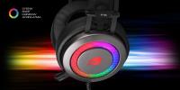 GameBooster Storm H16 5 Renk Rainbow Kısa Mikrofonlu Gri oyuncu kulaklığı
